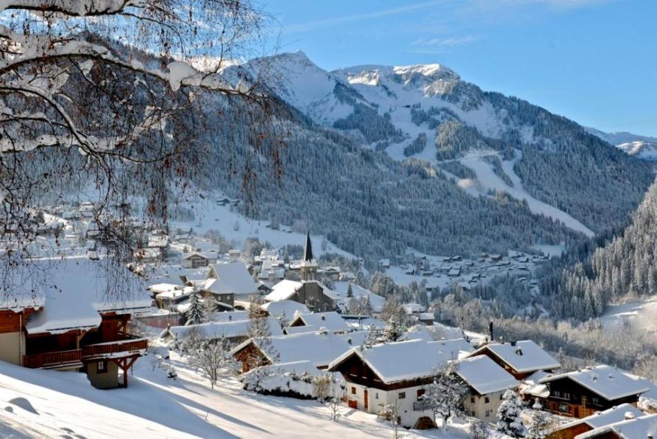 Chalet Tante Emma Vacheresse Exterior foto
